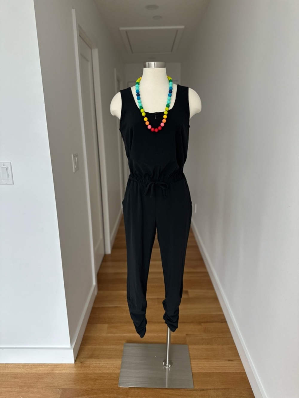 Prana Railay Jumpsuit, Size Small, Black